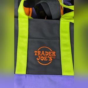 NWT Halloween Themed Trader Joe's MINI Tote Bag SET of 4